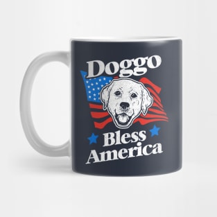 Doggo Bless America Mug